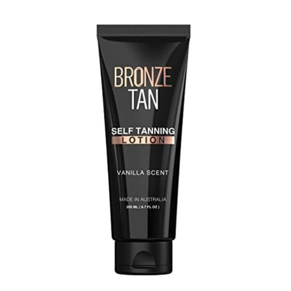 Bronze Tan Self Tanning Lotion - Luxurious Vanilla Self Tanner for Face & Body